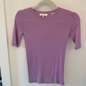 Vince XS women’s short sleeve T, light purple